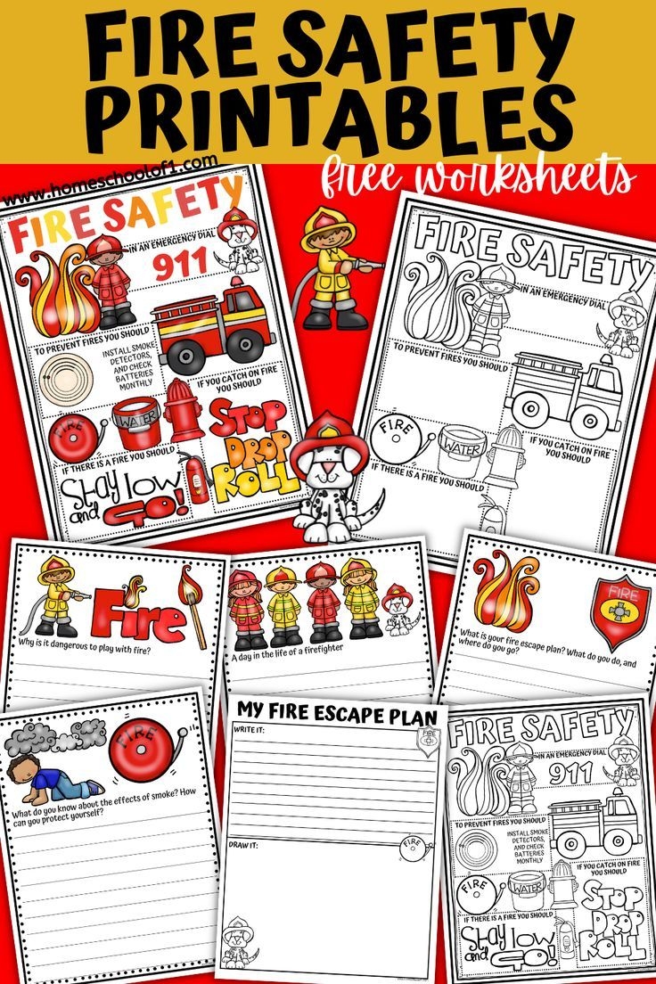 10 Free Fire Safety Worksheets Perfect For Fire Prevention Week 10 Free Fire Safety Worksheets Perfect For Fire Prevention Week