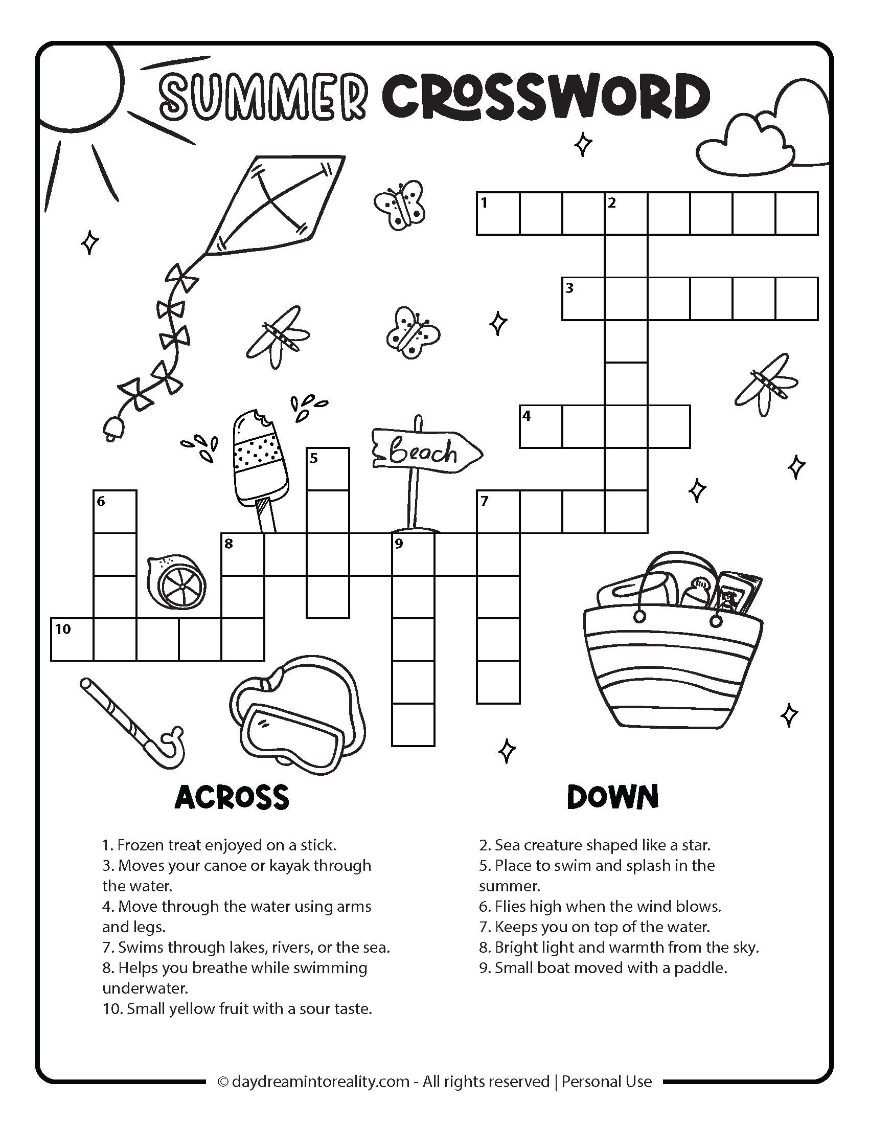 kids crossword puzzles printable kids crossword puzzles printable
