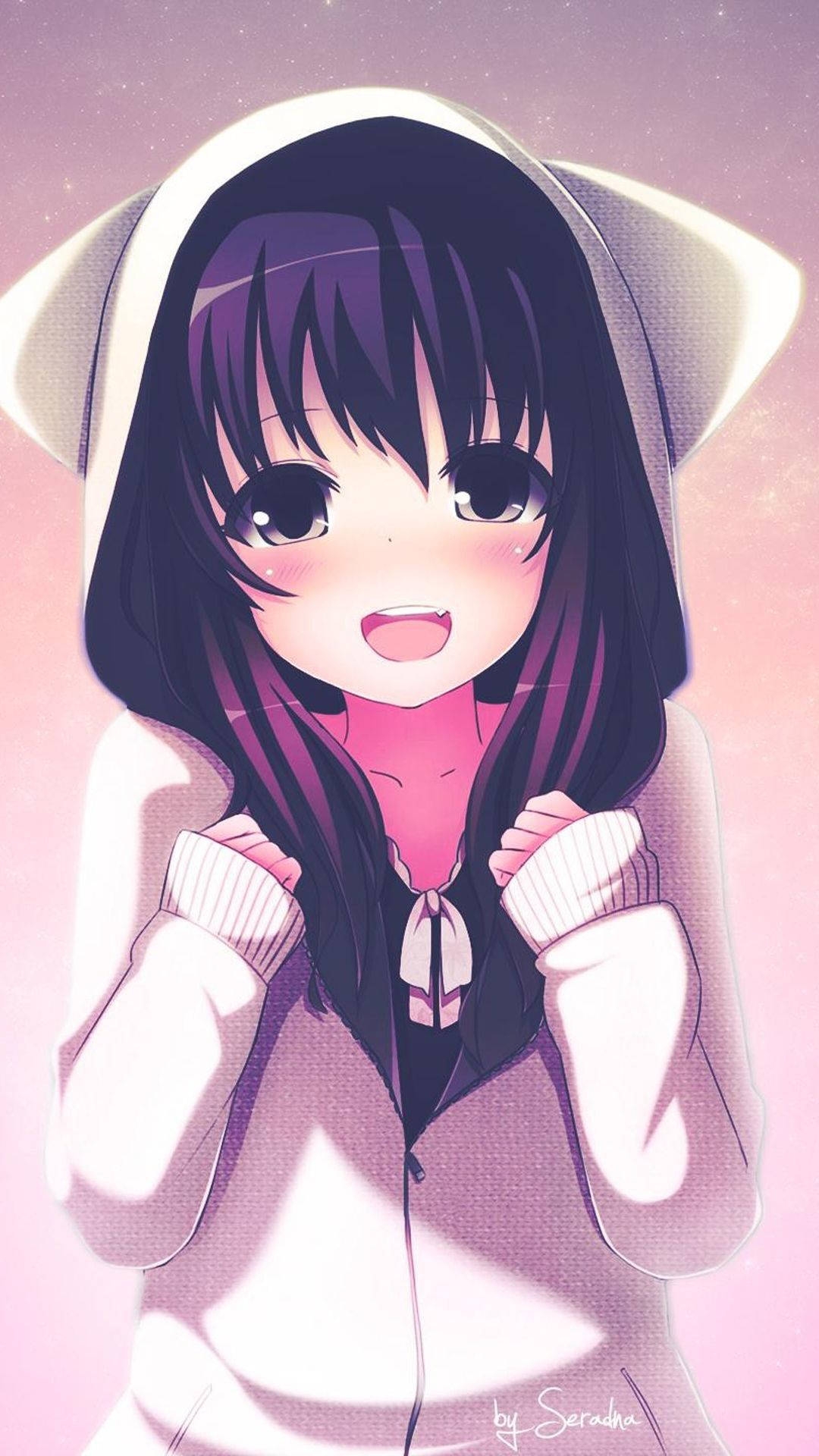 100 Cute Anime Girl Iphone Wallpapers Wallpapers