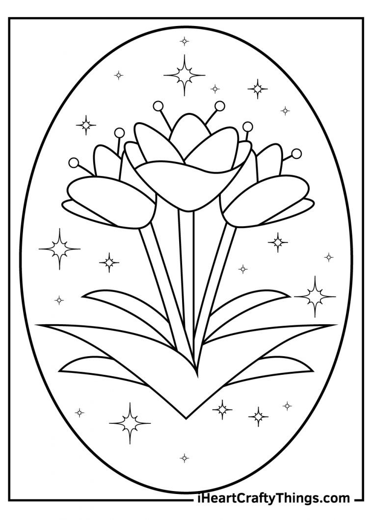 15 Tulip Coloring Pages 100 Free To Download Printables 15 Tulip Coloring Pages 100 Free To Download Printables