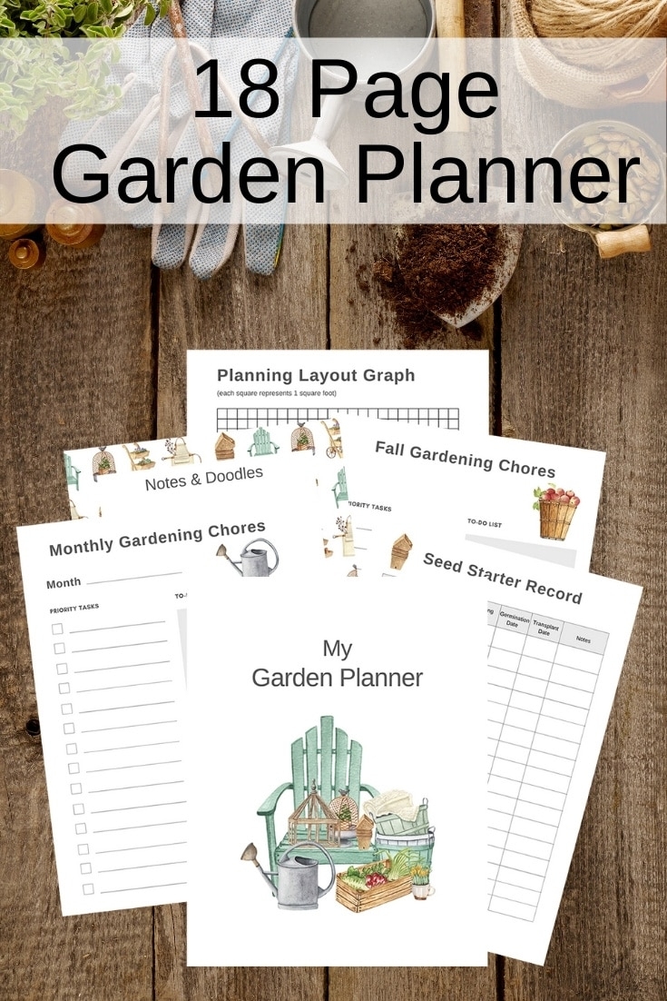 18 Page Printable Garden Planner 18 Page Printable Garden Planner