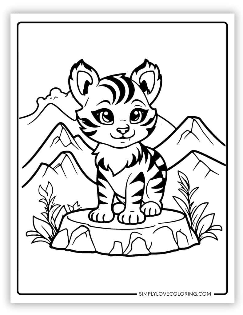 tiger color sheets
