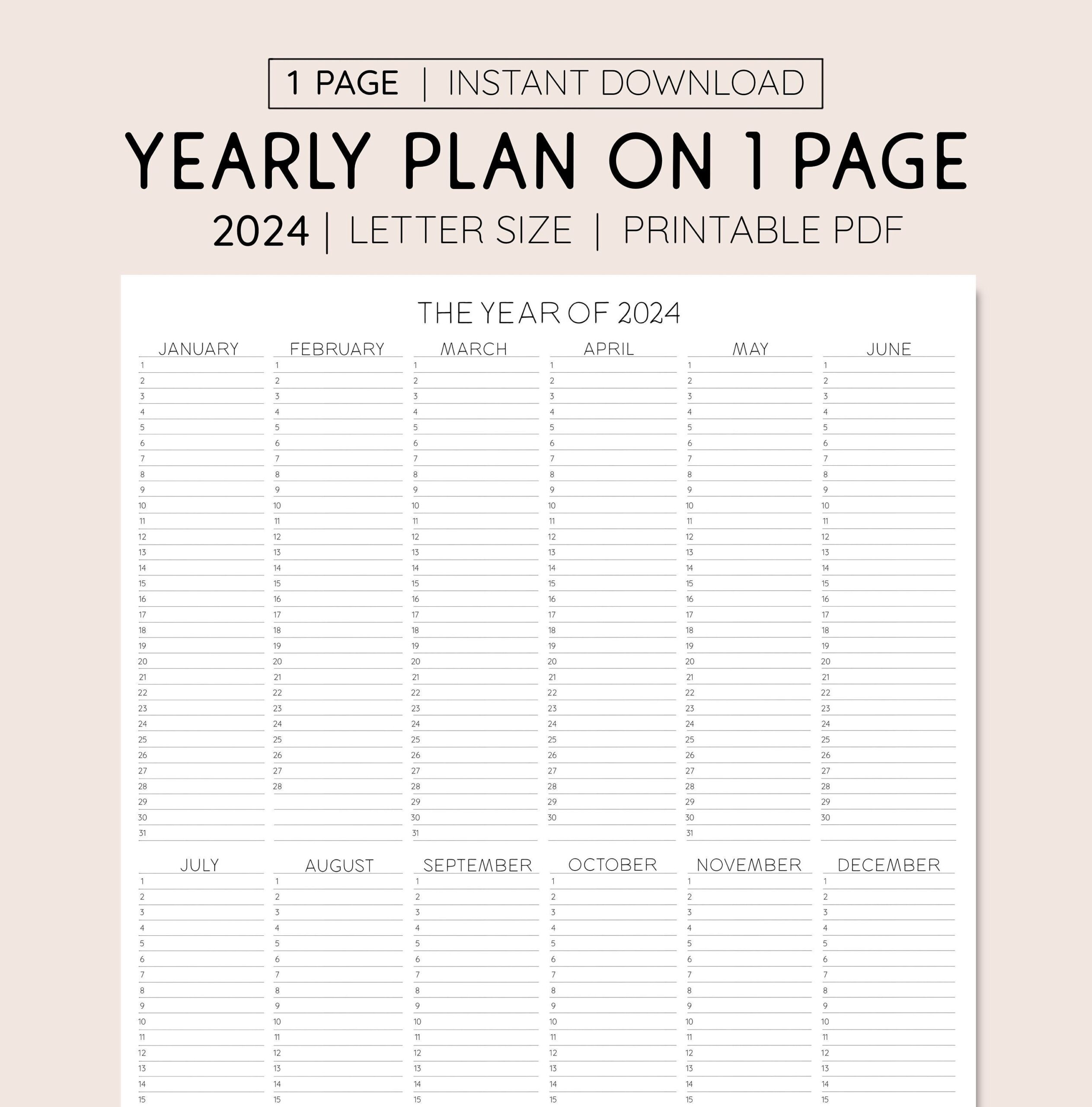 printable planner 2024