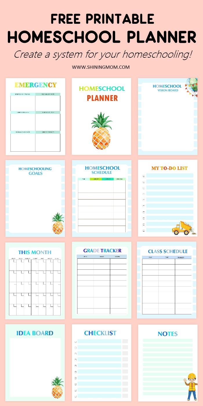 2025 2026 Free Homeschool Planner With Academic Calendar 2025 2026 Free Homeschool Planner With Academic Calendar