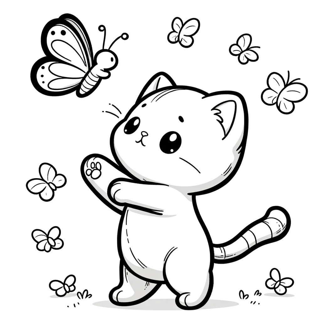 kitten cat coloring pages kitten cat coloring pages