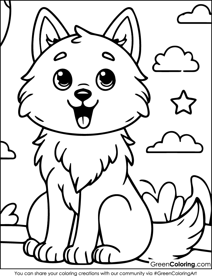 28 Wolf Coloring Pages Download Free Printable PDF 