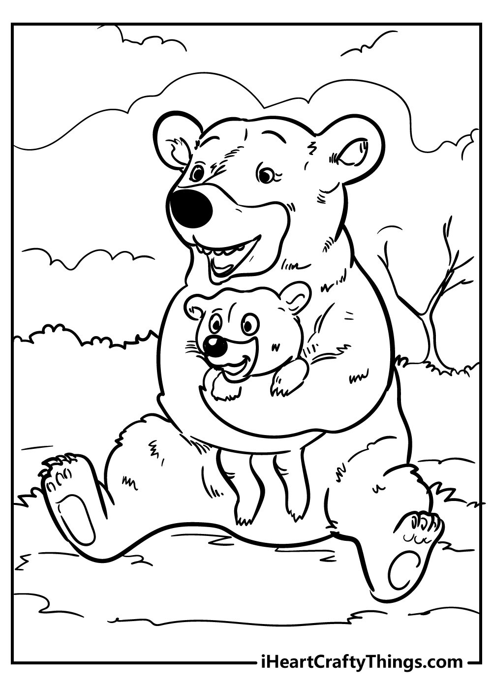 bears for coloring bears for coloring