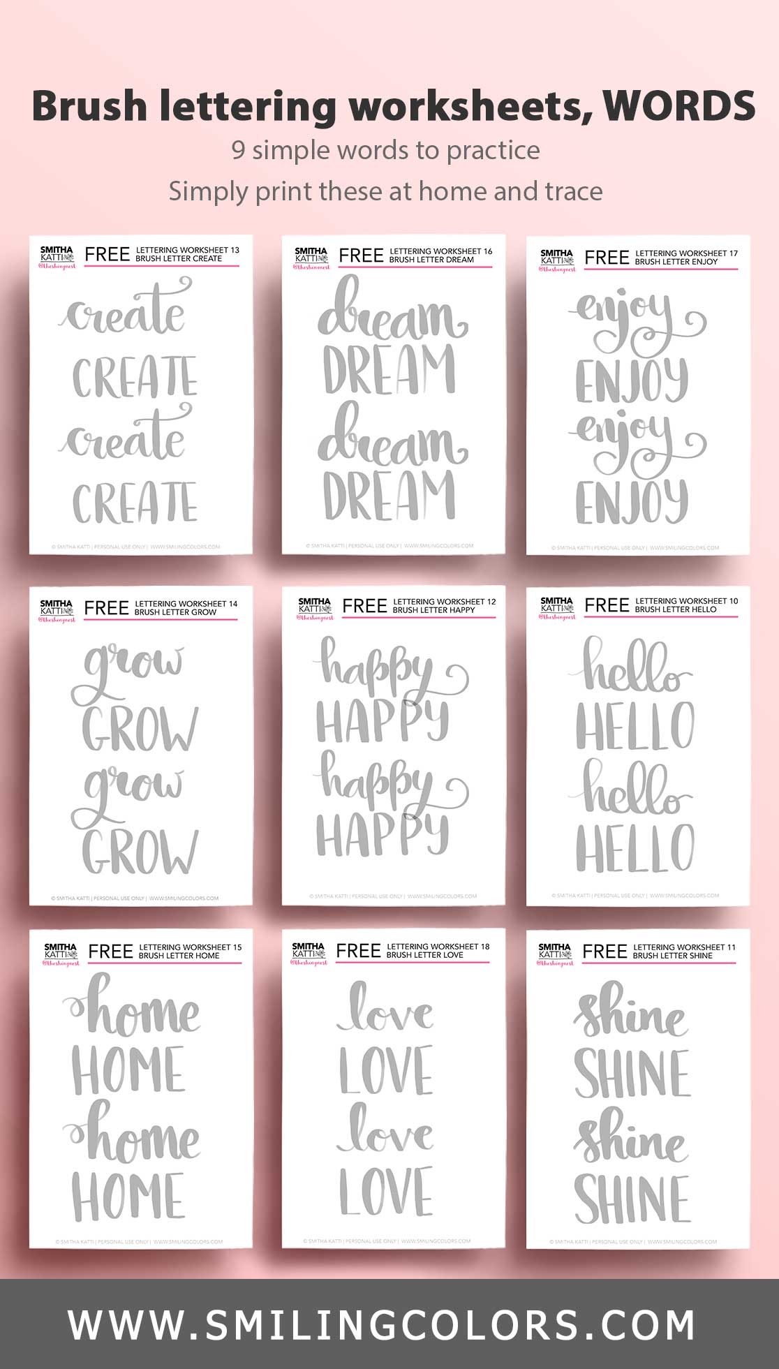 free printable lettering worksheets free printable lettering worksheets