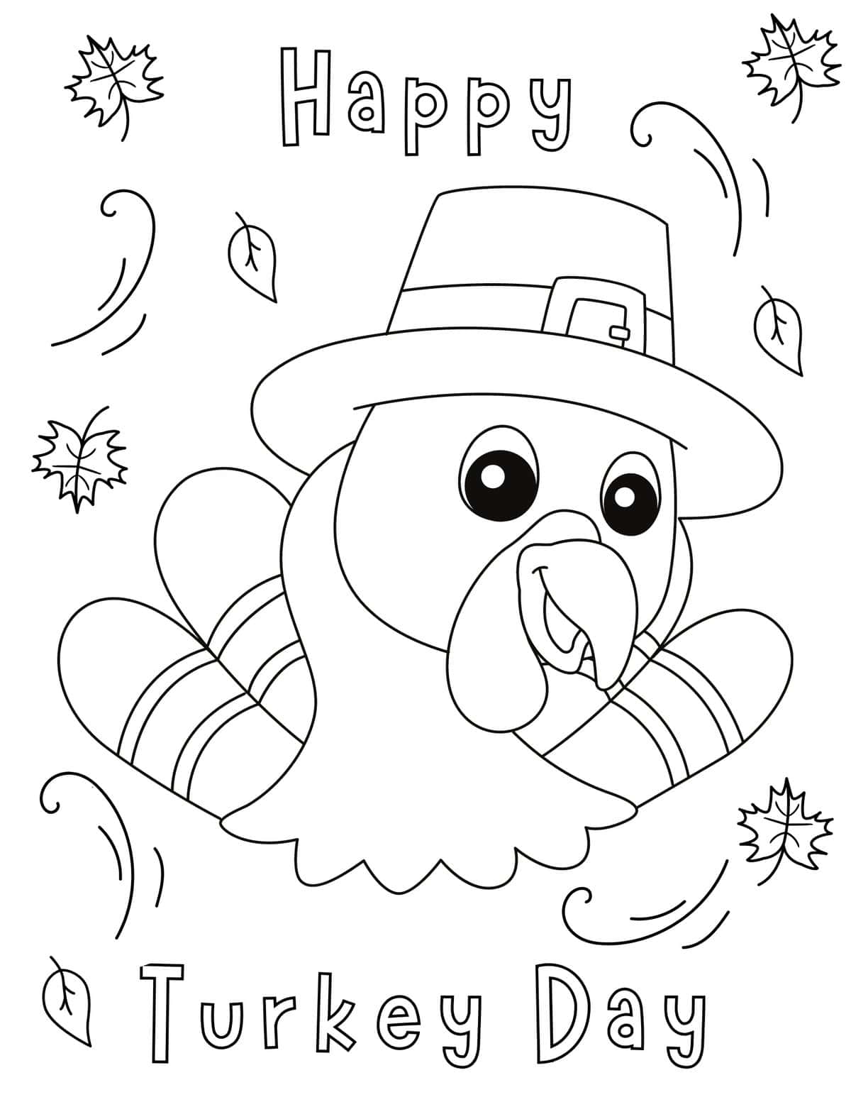thanksgiving day coloring pages