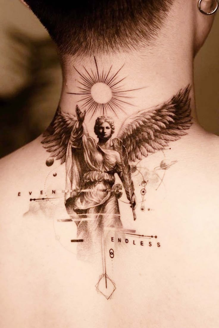 40 Angel Tattoo Ideas The Mystery Of Heavenly Ink Uncovered