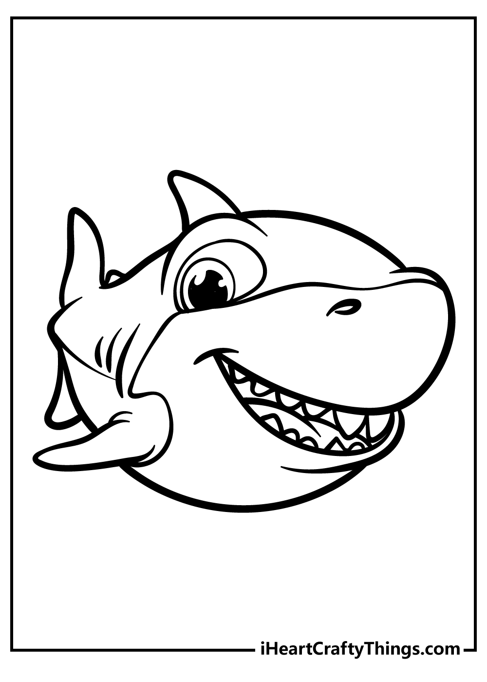 shark colouring sheets shark colouring sheets