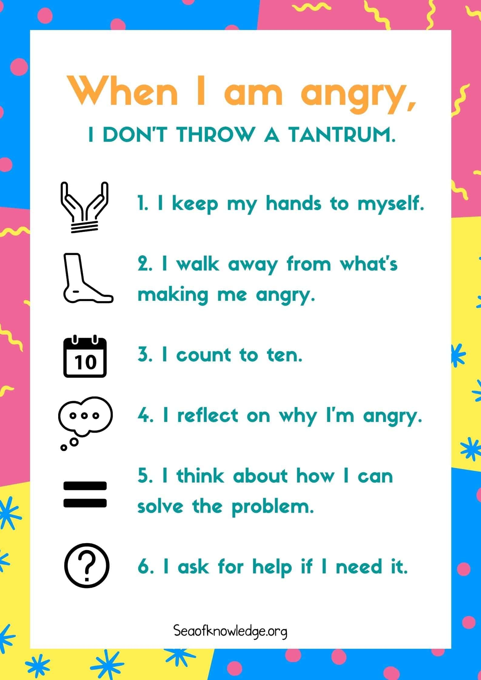 free printable anger management worksheets for youth