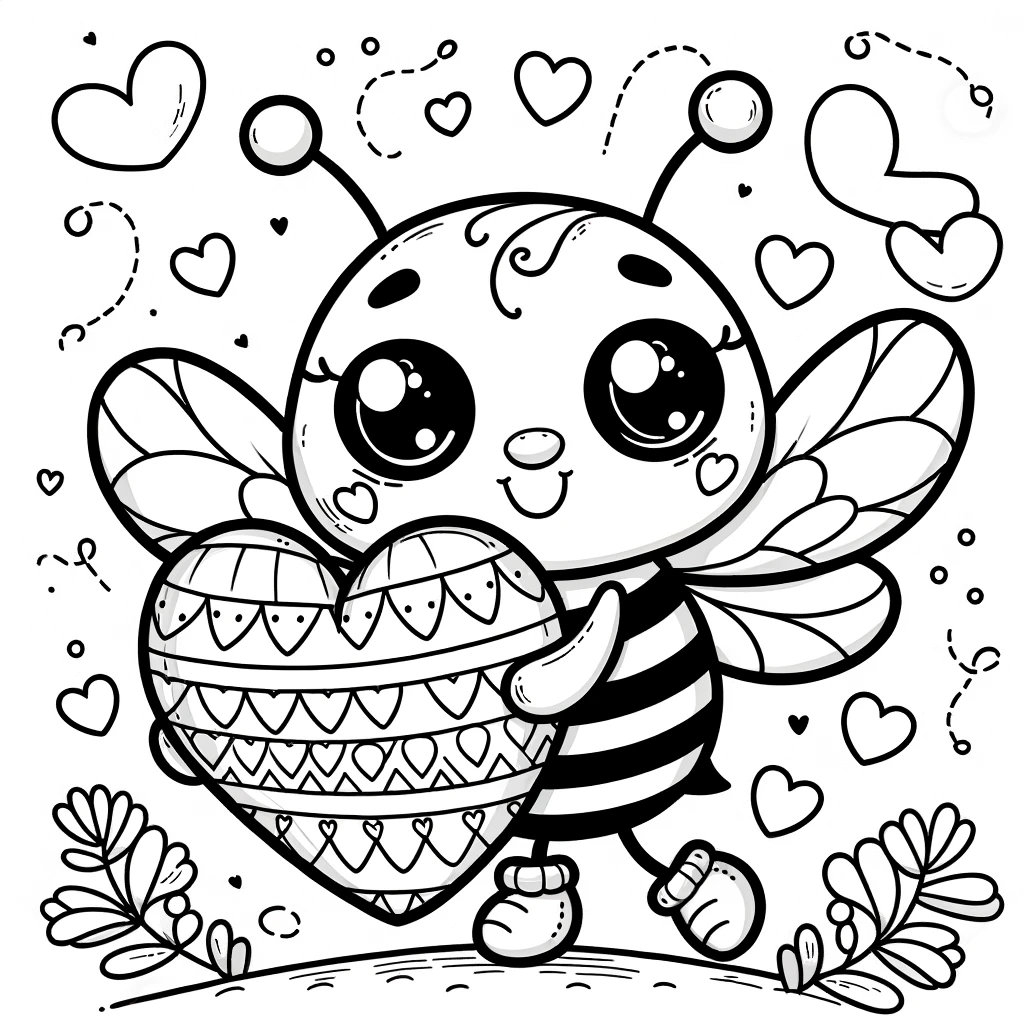 valentines day coloring pages