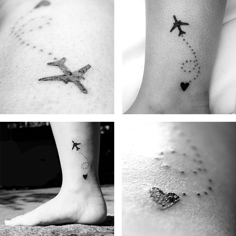 7 Airplane Tattoos Ideas Airplane Tattoos Tattoos Travel Tattoo