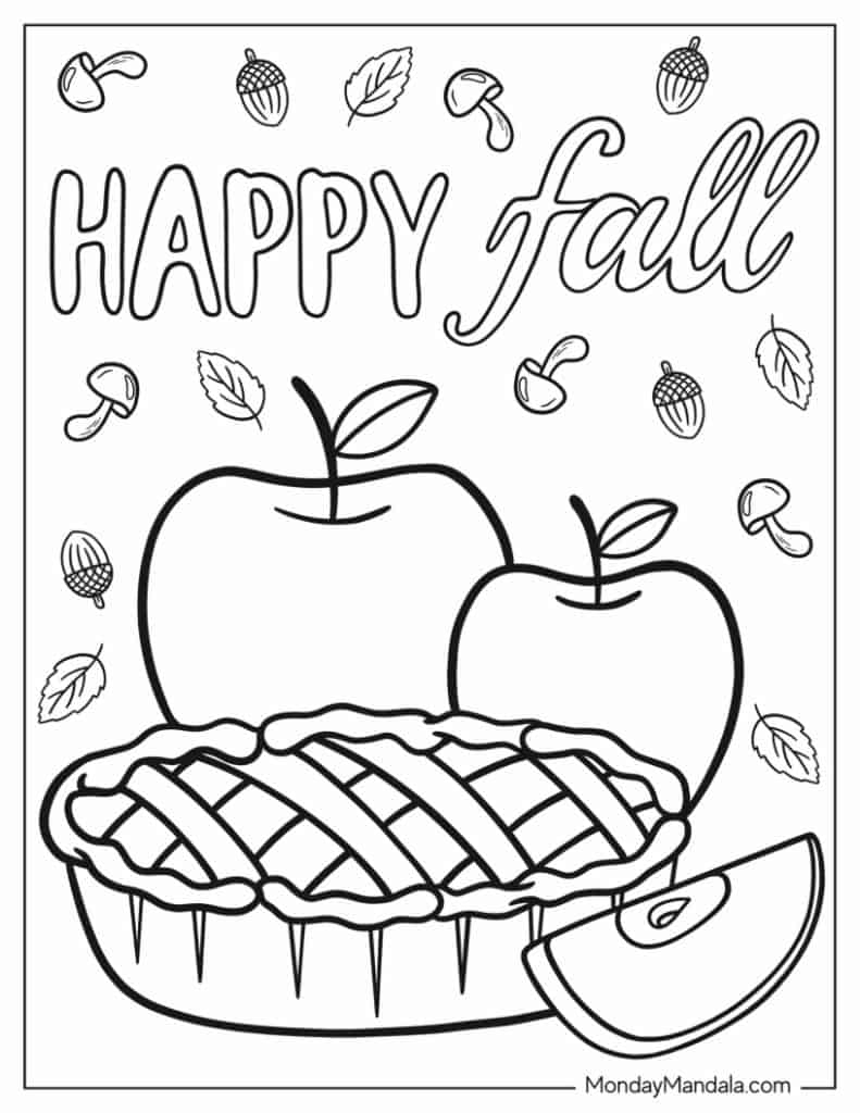 82 Autumn Fall Coloring Pages Free PDF Printables 82 Autumn Fall Coloring Pages Free PDF Printables