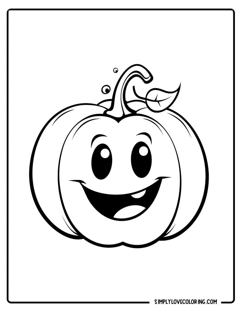 halloween color pages