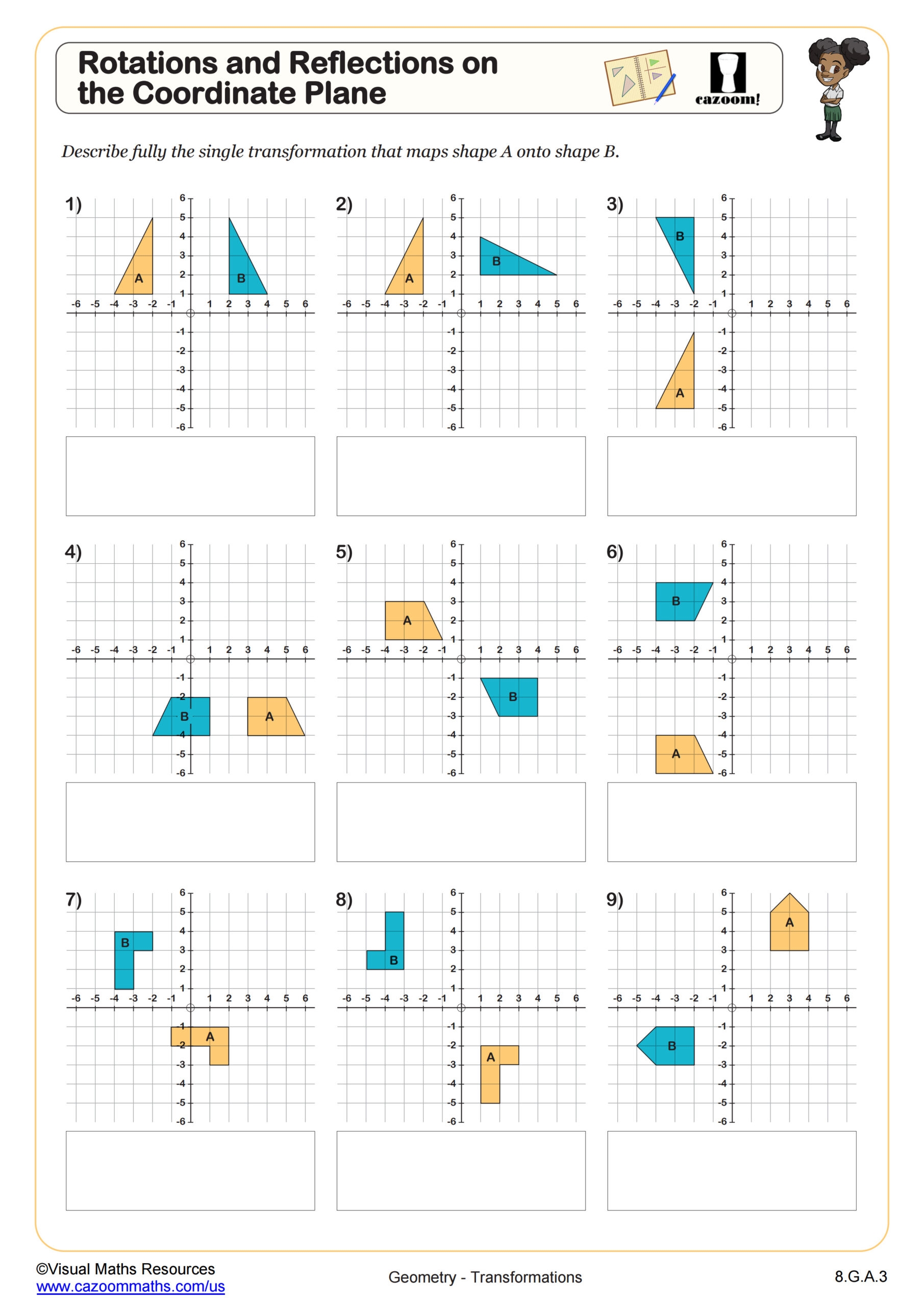 free printable worksheets for 8th graders