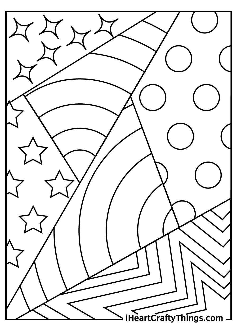 Abstract Coloring Pages 100 Free Printables