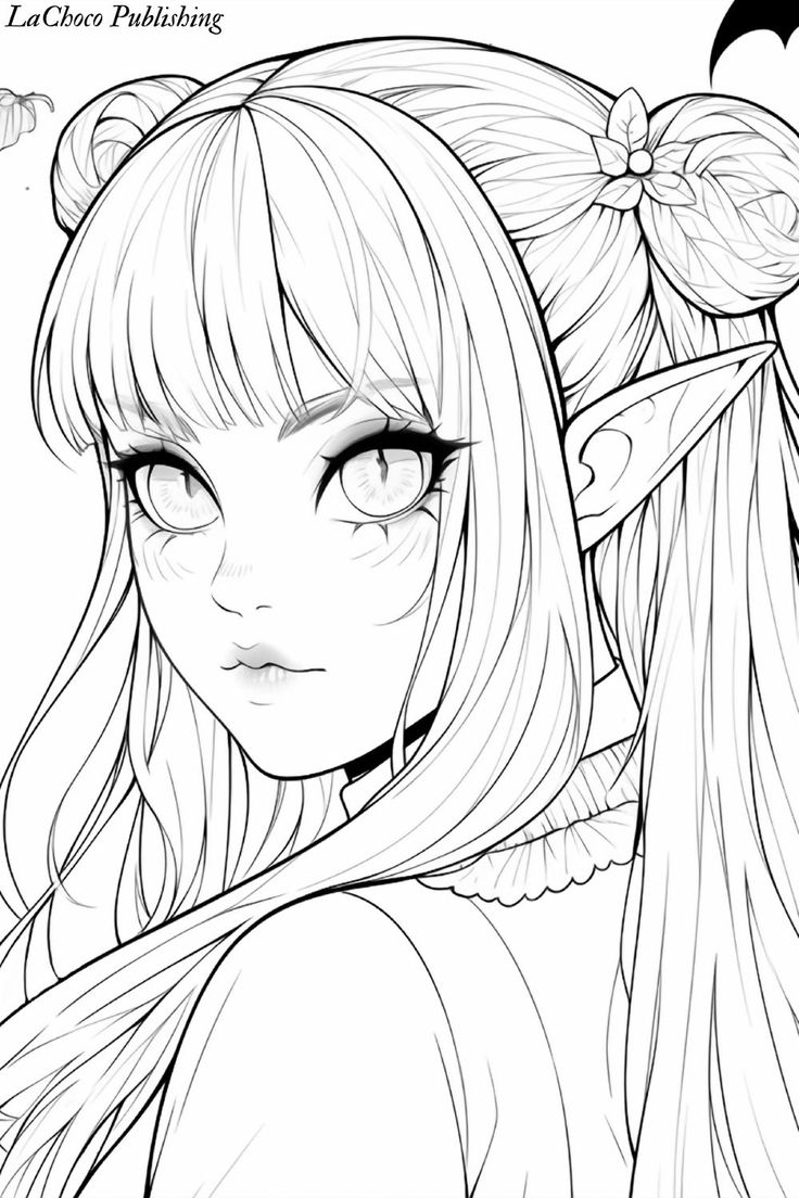 coloring pages anime