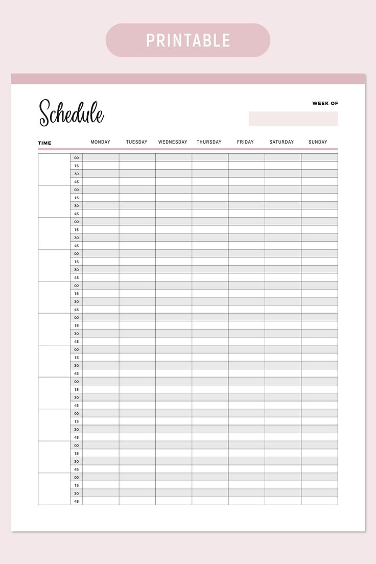 Appointment Planner Printable Appointment Planner Printable
