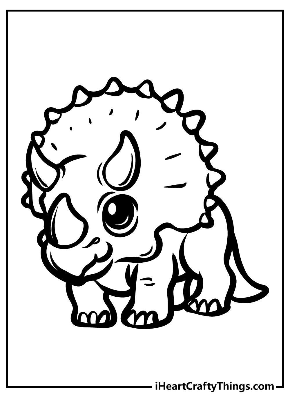 dinosaur coloring pages printable
