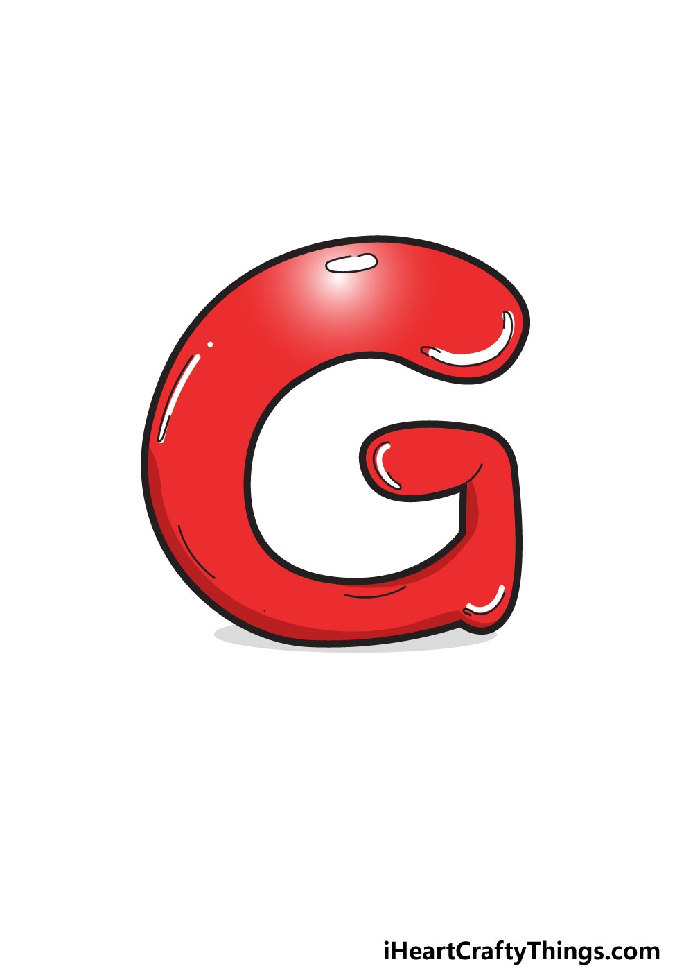 letter g bubble letter