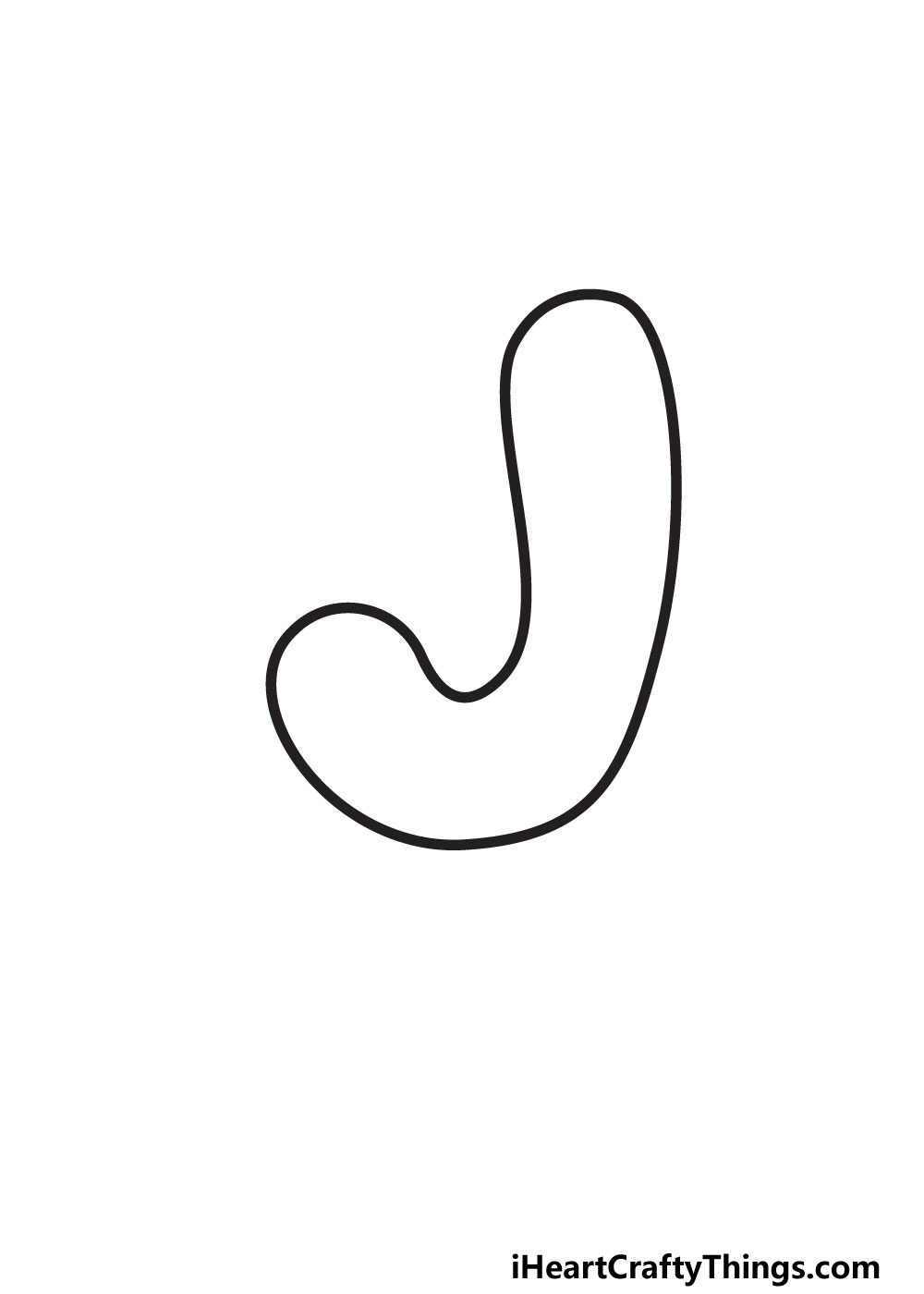 bubble letter j