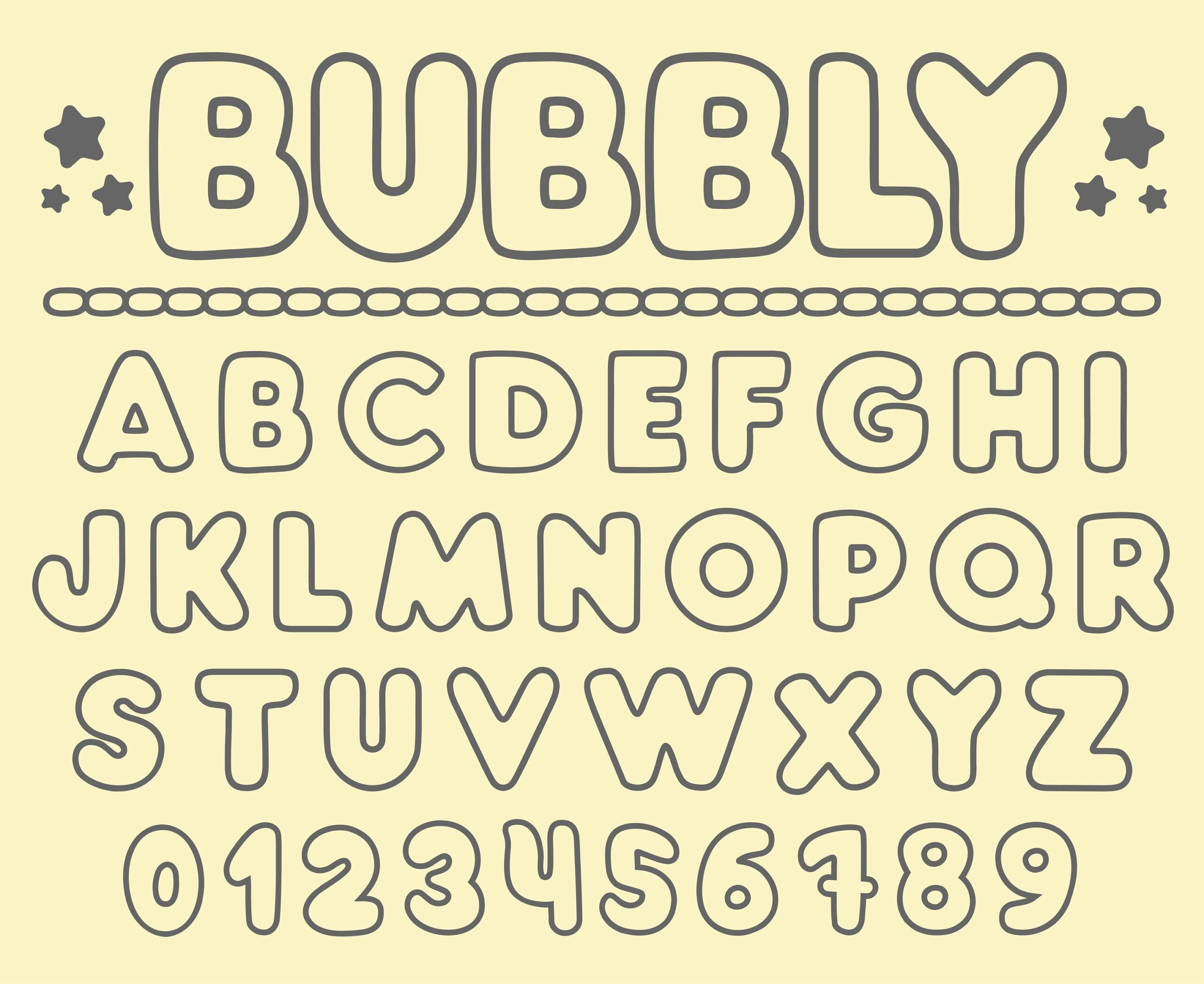 Bubbly Font Bubble Letters Font Bubble Font Svg Ttf Layred For Cricut Cute Bubble Letters Bubble Alphabet Writting Font 70s Bubble Font Etsy
