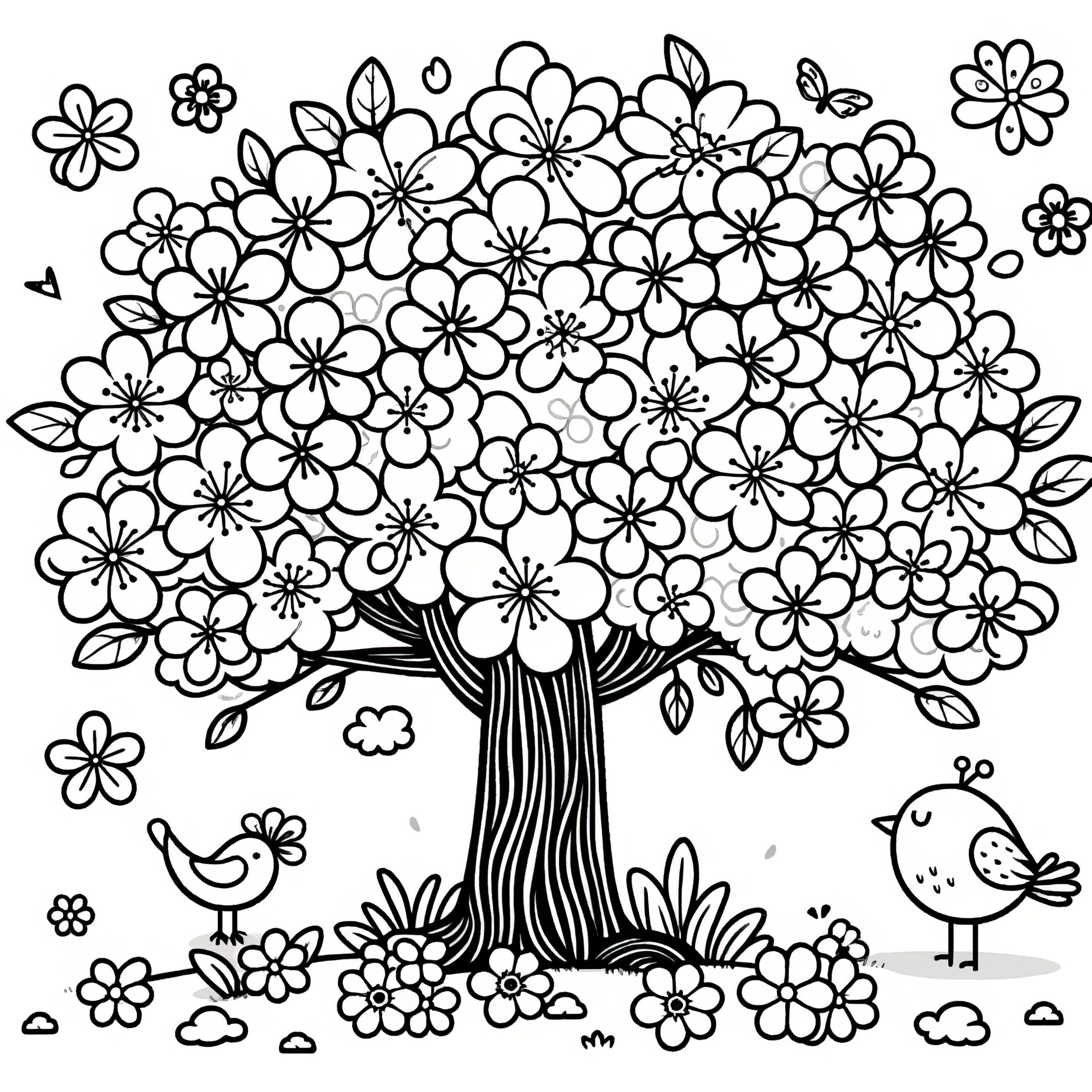 color pages tree