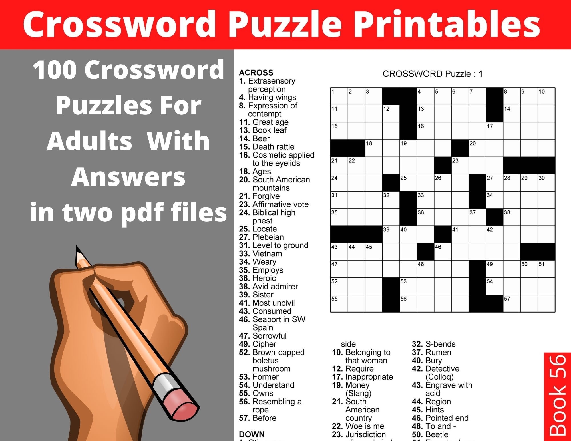 easy printable crossword puzzles for seniors easy printable crossword puzzles for seniors