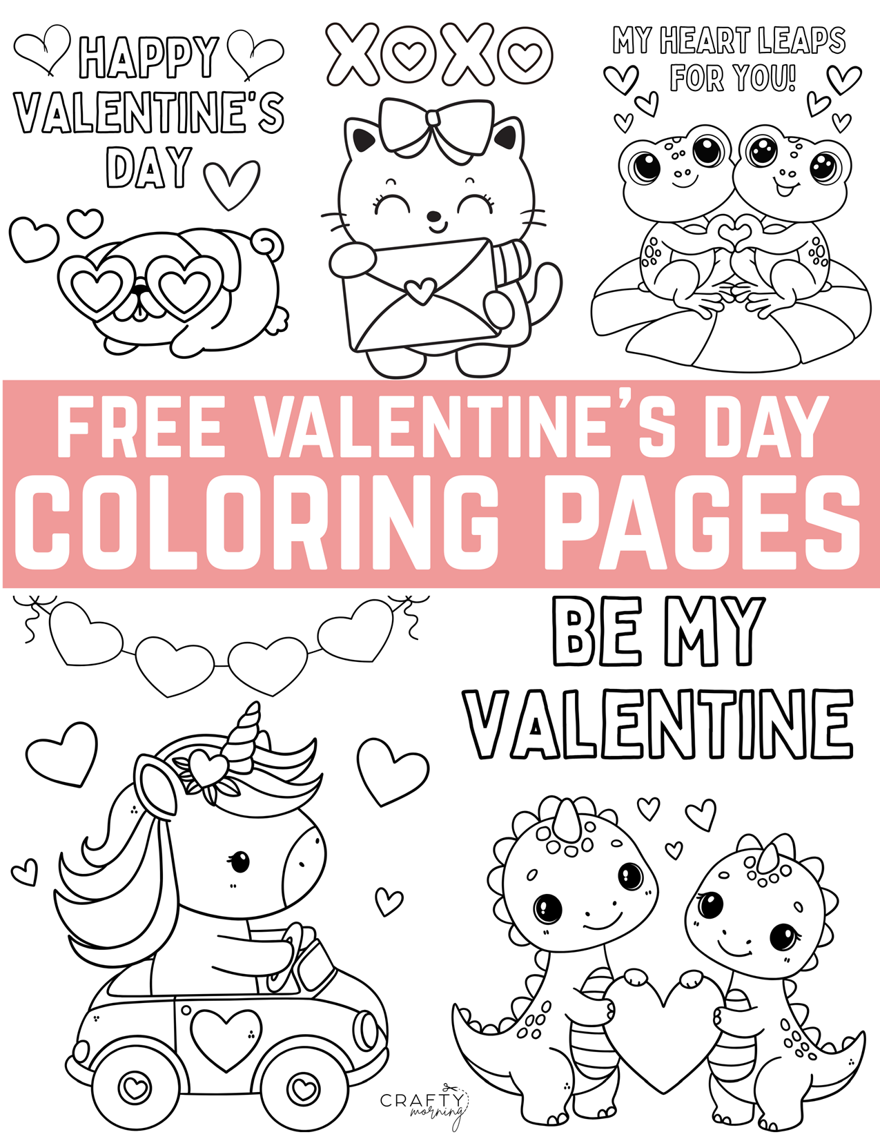 coloring pages valentines day