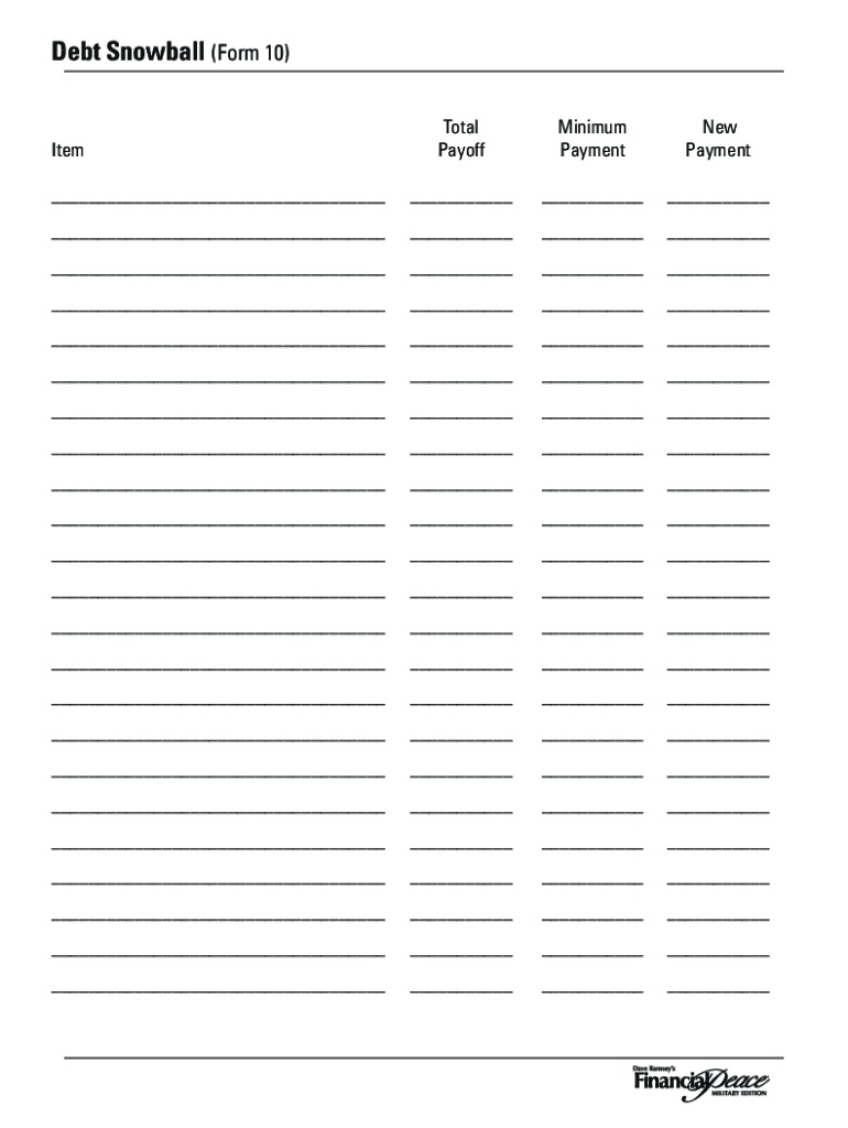 debt snowball worksheet free printable debt snowball worksheet free printable
