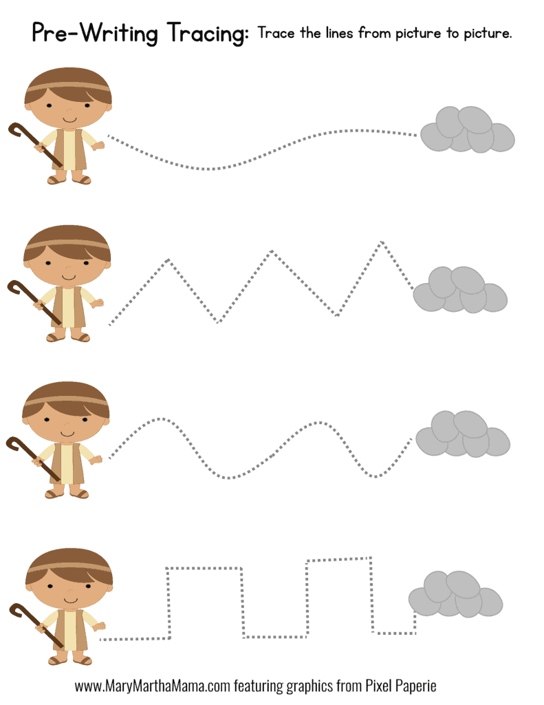 David And Goliath Activities Free Printables Mary Martha Mama