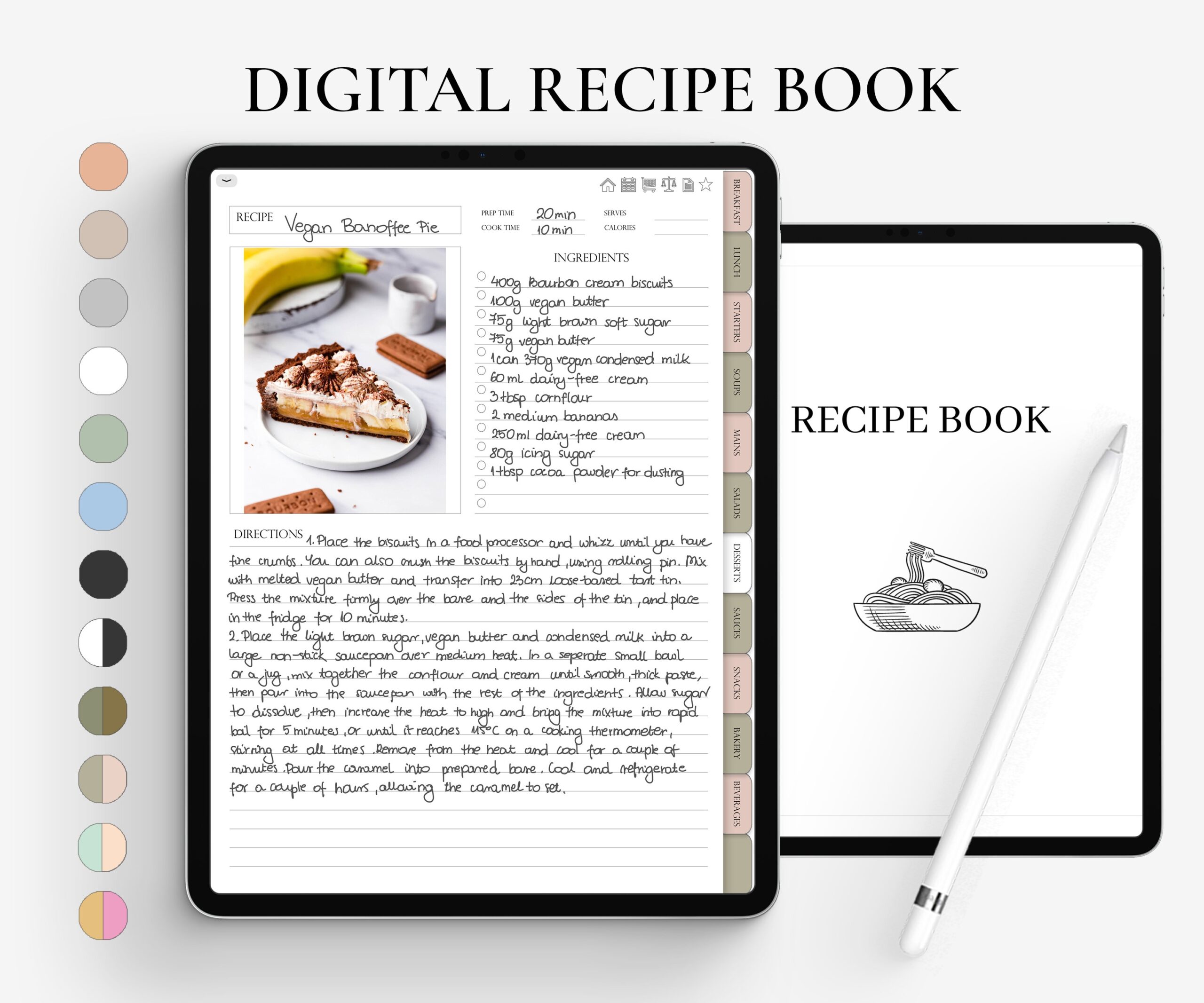 Digital Recipe Book For Goodnotes Notability Digital IPad Recipe Journal Digital Cookbook Digital Meal Planner Recipe Book Template Etsy Digital Recipe Book For Goodnotes Notability Digital IPad Recipe Journal Digital Cookbook Digital Meal Planner Recipe Book Template Etsy