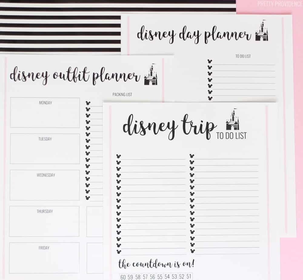 free disney planner printables free disney planner printables