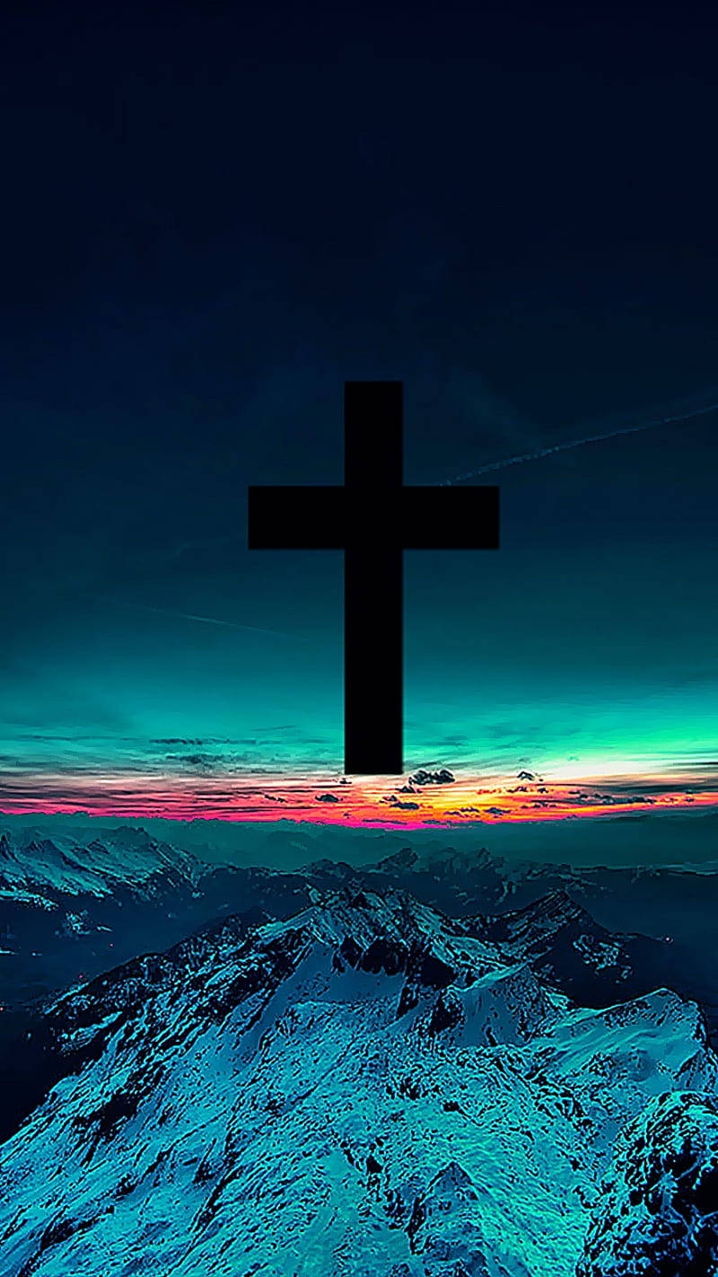 Download Christian Iphone Black Cross Wallpaper Wallpapers
