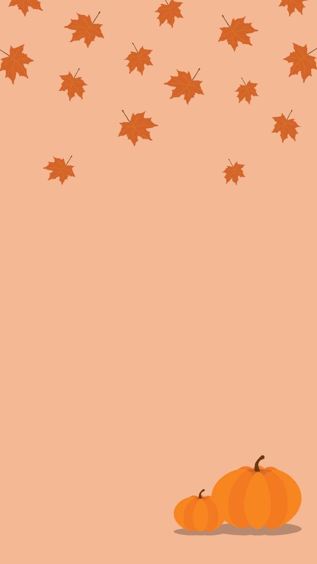 Download Orange Aesthetic Cute Autumn Iphone Wallpaper Wallpapers