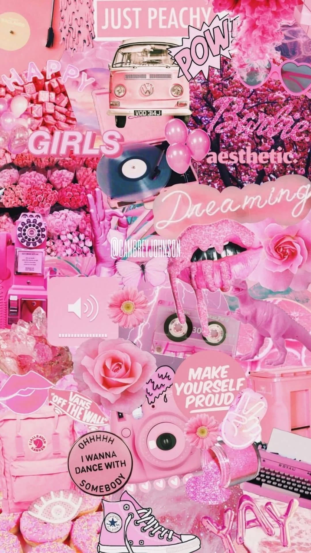 Download Pink Girly Iphone Collage Wallpaper Wallpapers Download Pink Girly Iphone Collage Wallpaper Wallpapers