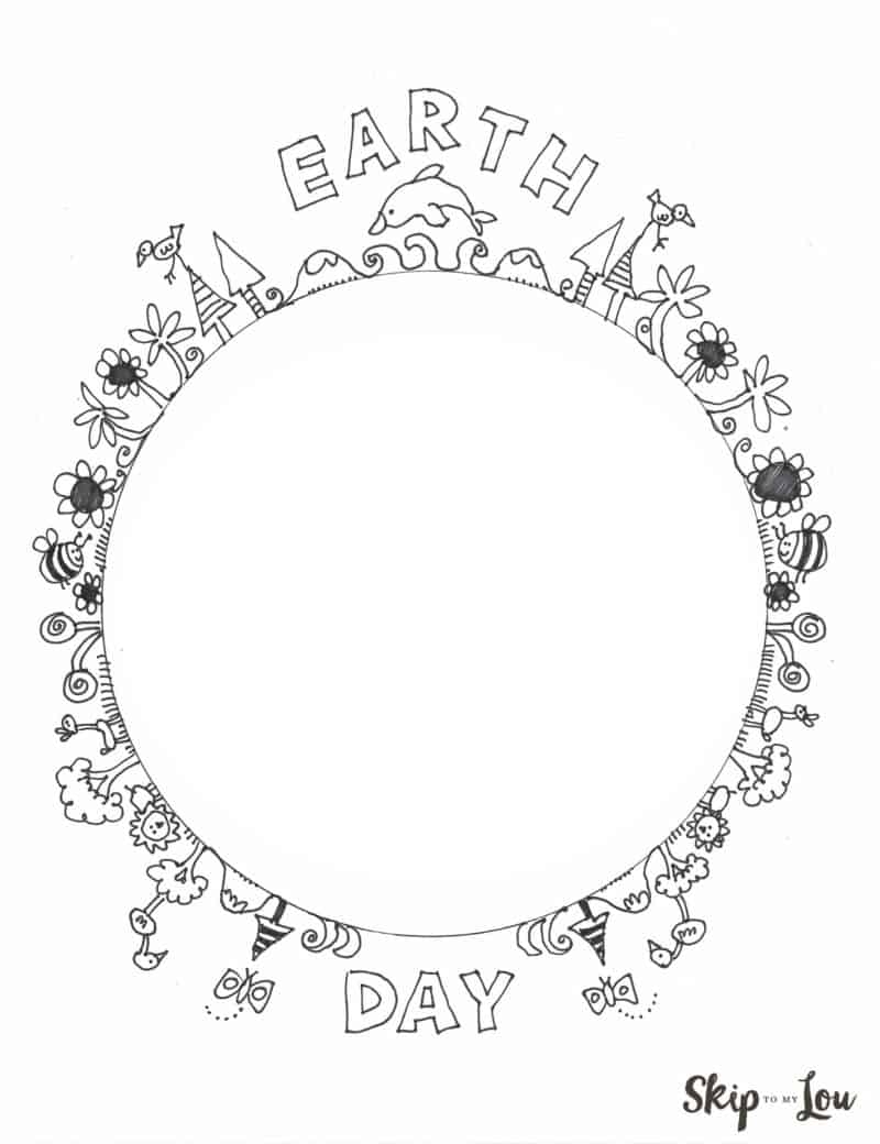 earth day coloring pages