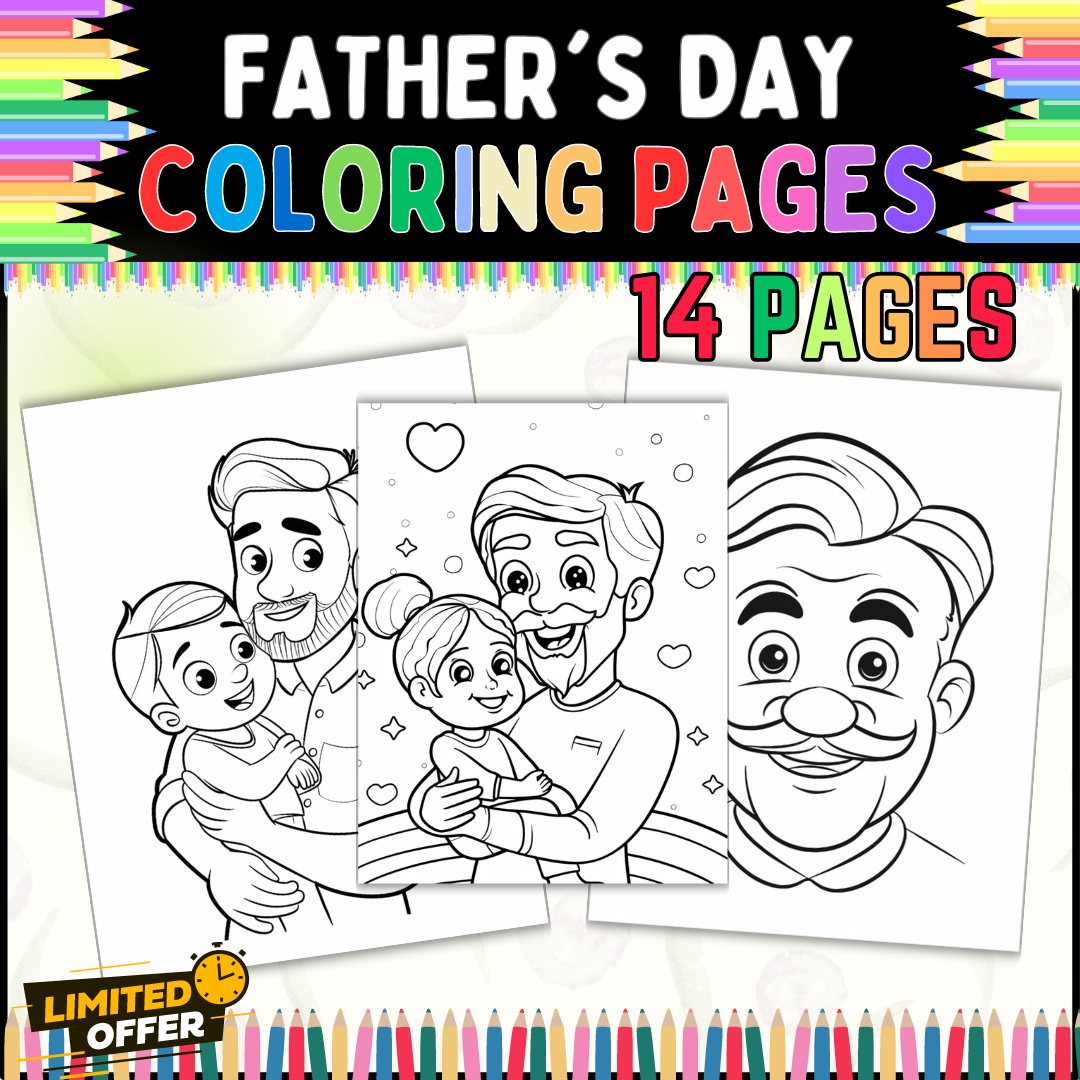 fathers day coloring pages