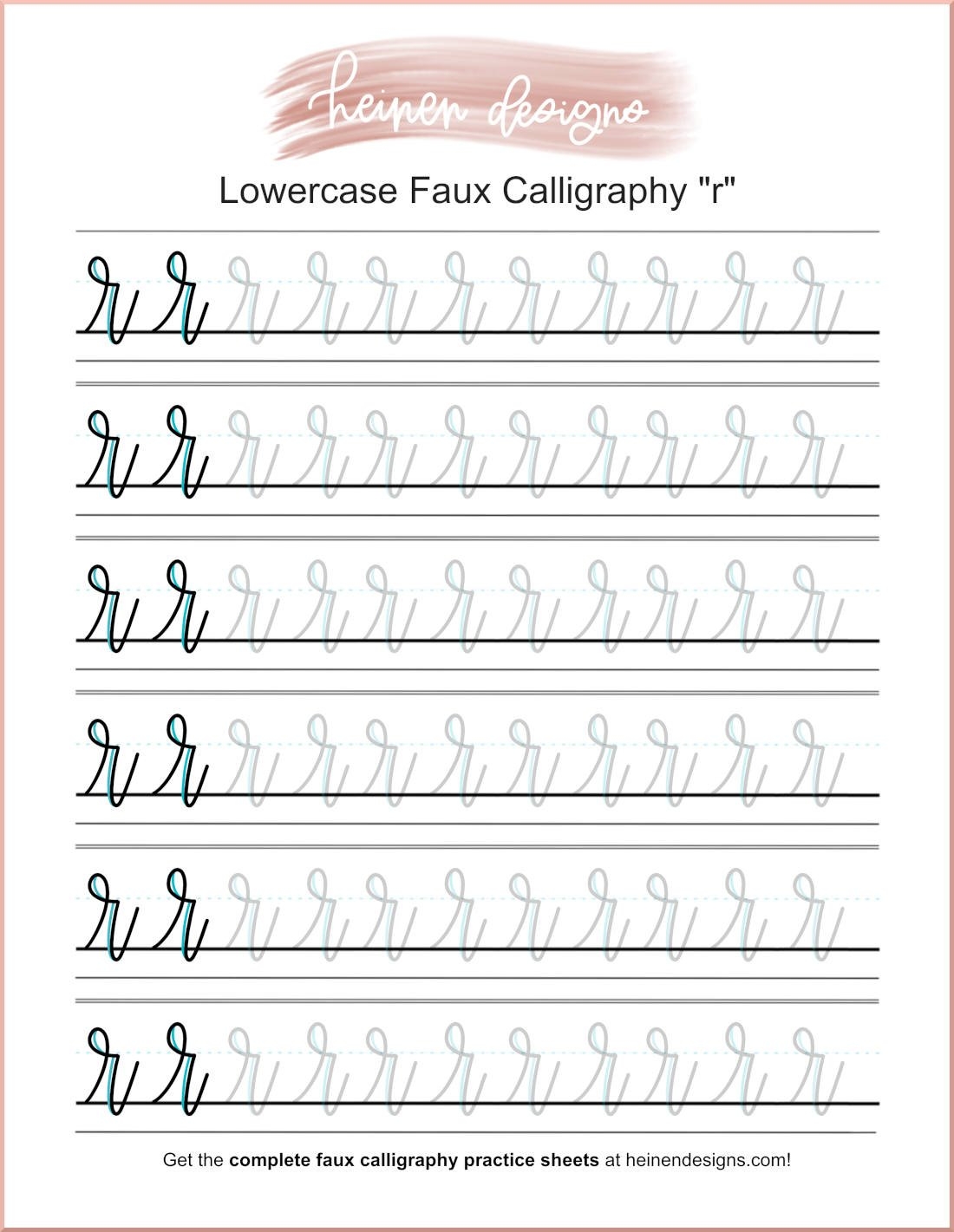 free printable calligraphy worksheets free printable calligraphy worksheets