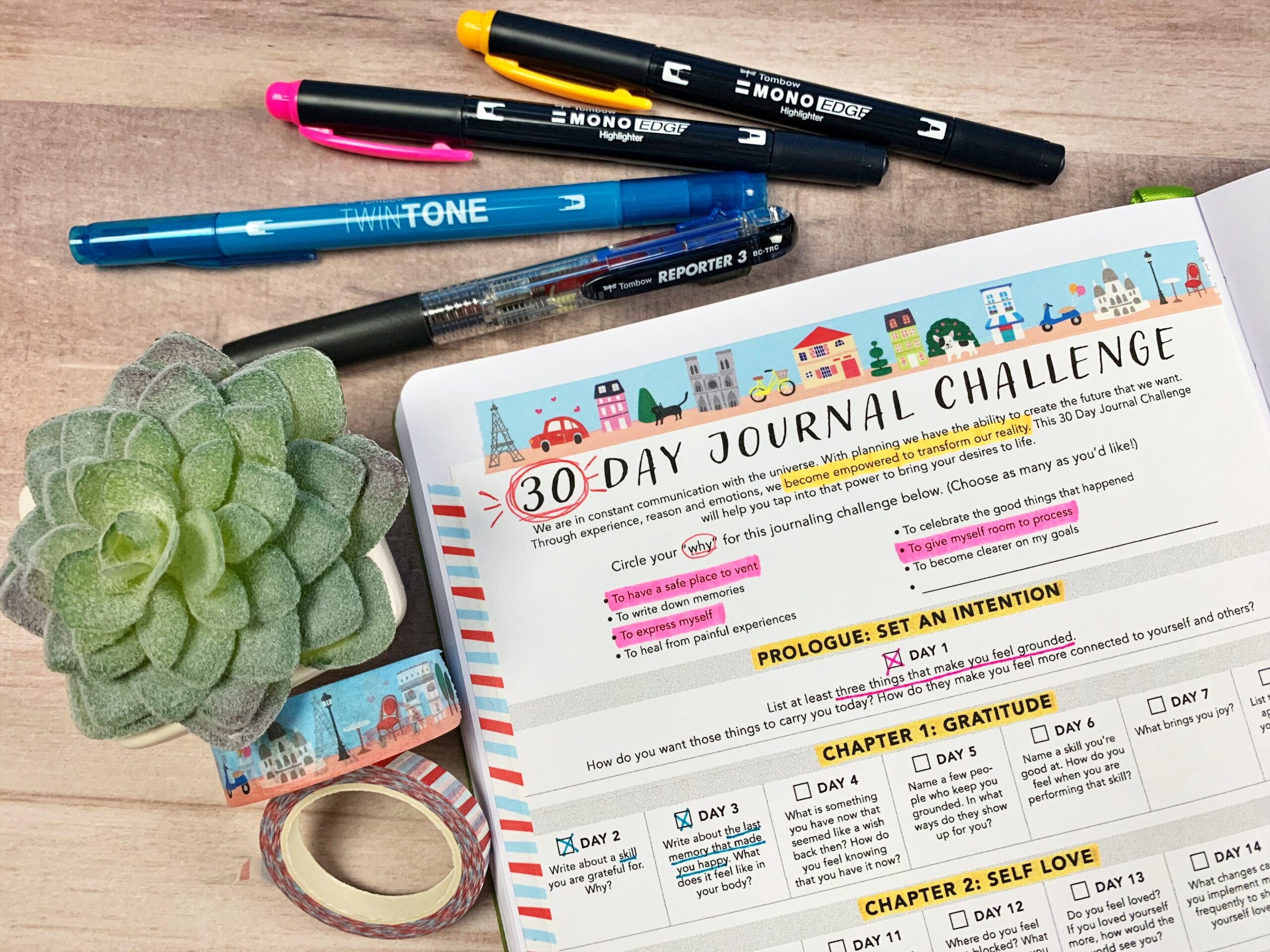 Five Passion Planner Printables To Use With The Creative Notetaking Kit Tombow USA Blog Five Passion Planner Printables To Use With The Creative Notetaking Kit Tombow USA Blog