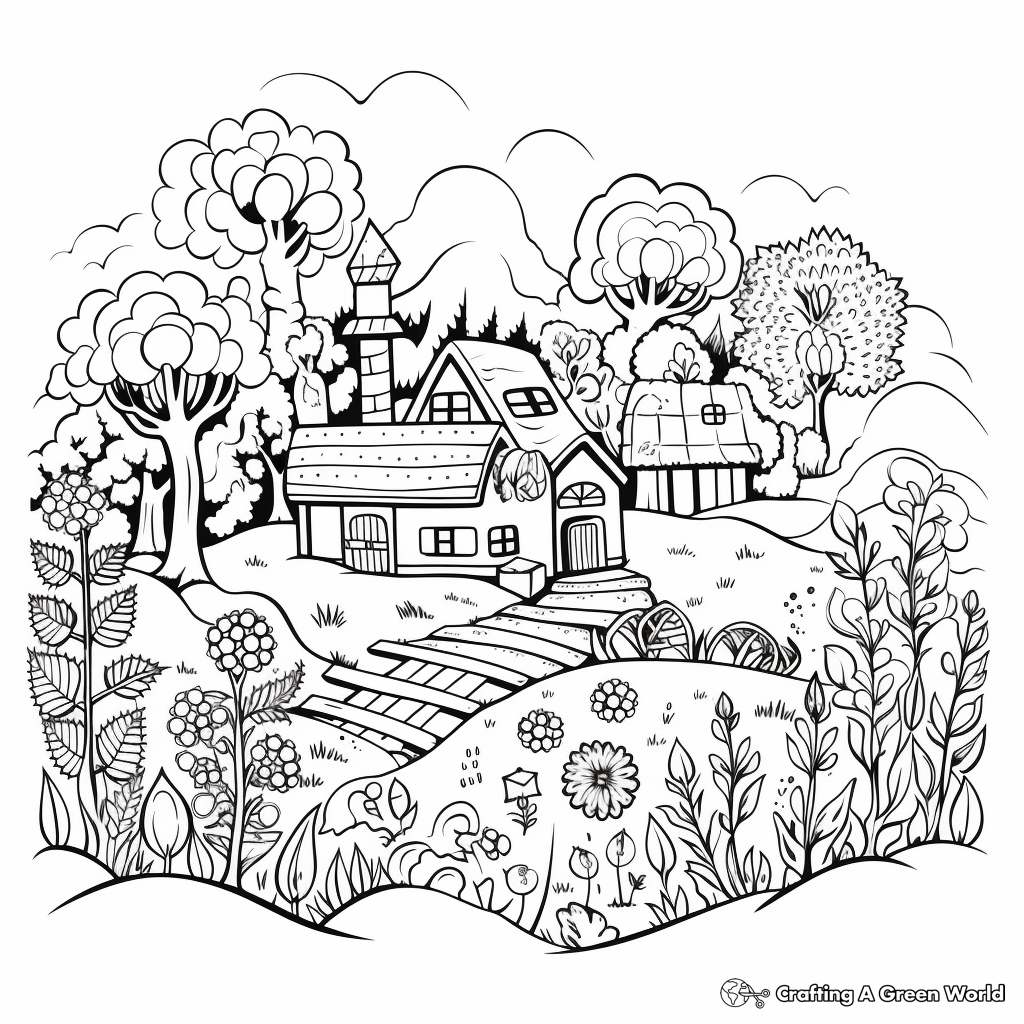 forest coloring pages forest coloring pages