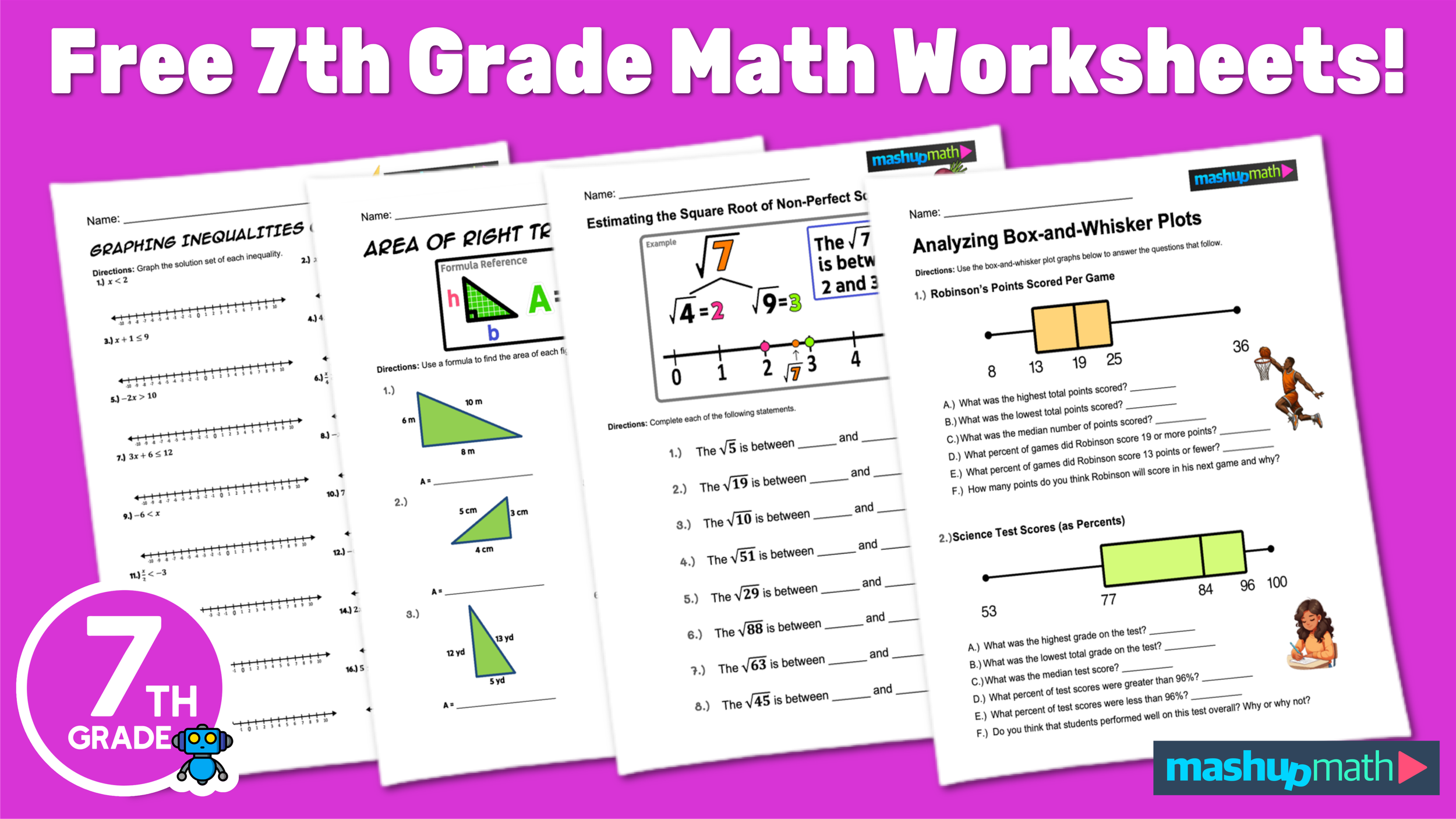 7th grade worksheets free printable 7th grade worksheets free printable