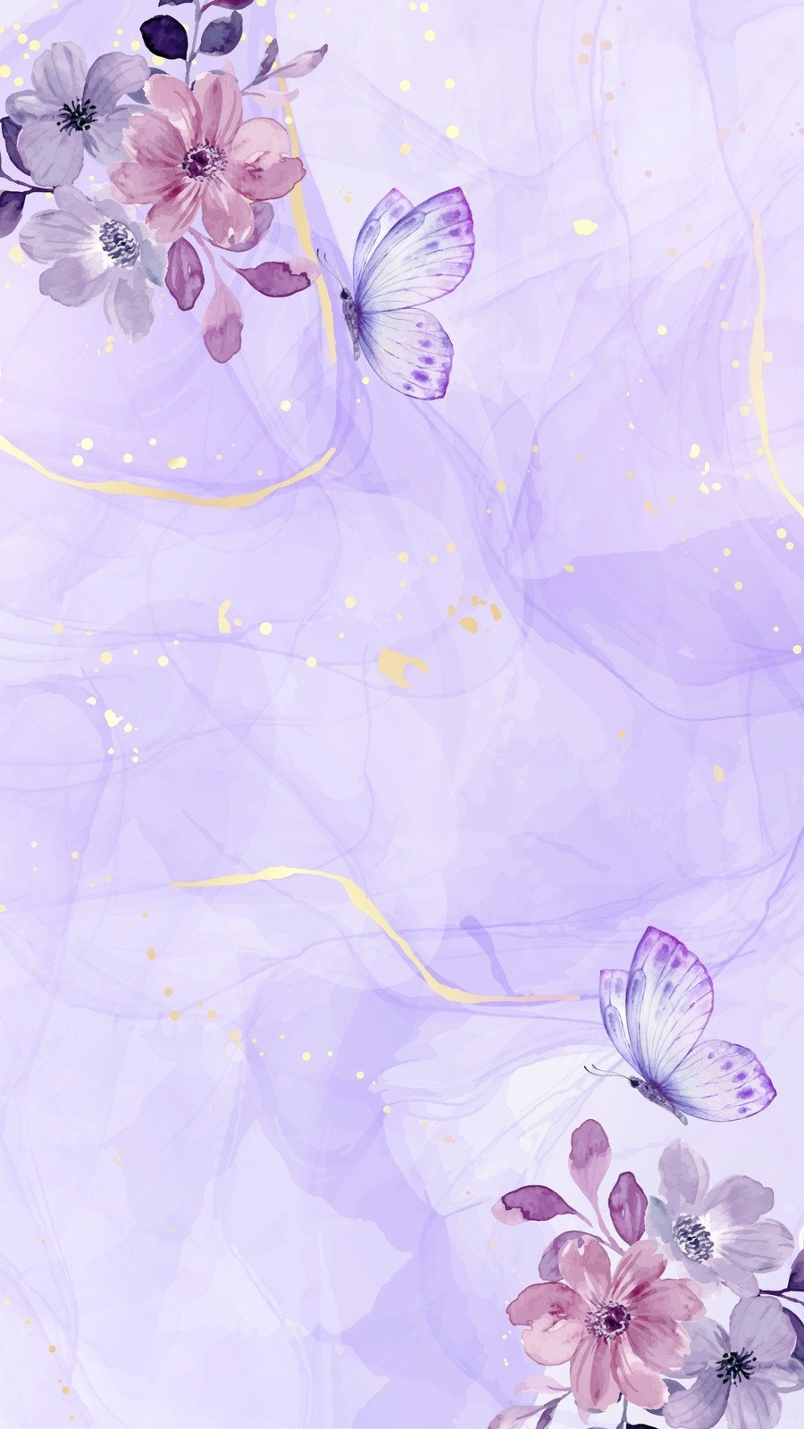 Free And Customizable Wallpaper Purple Templates