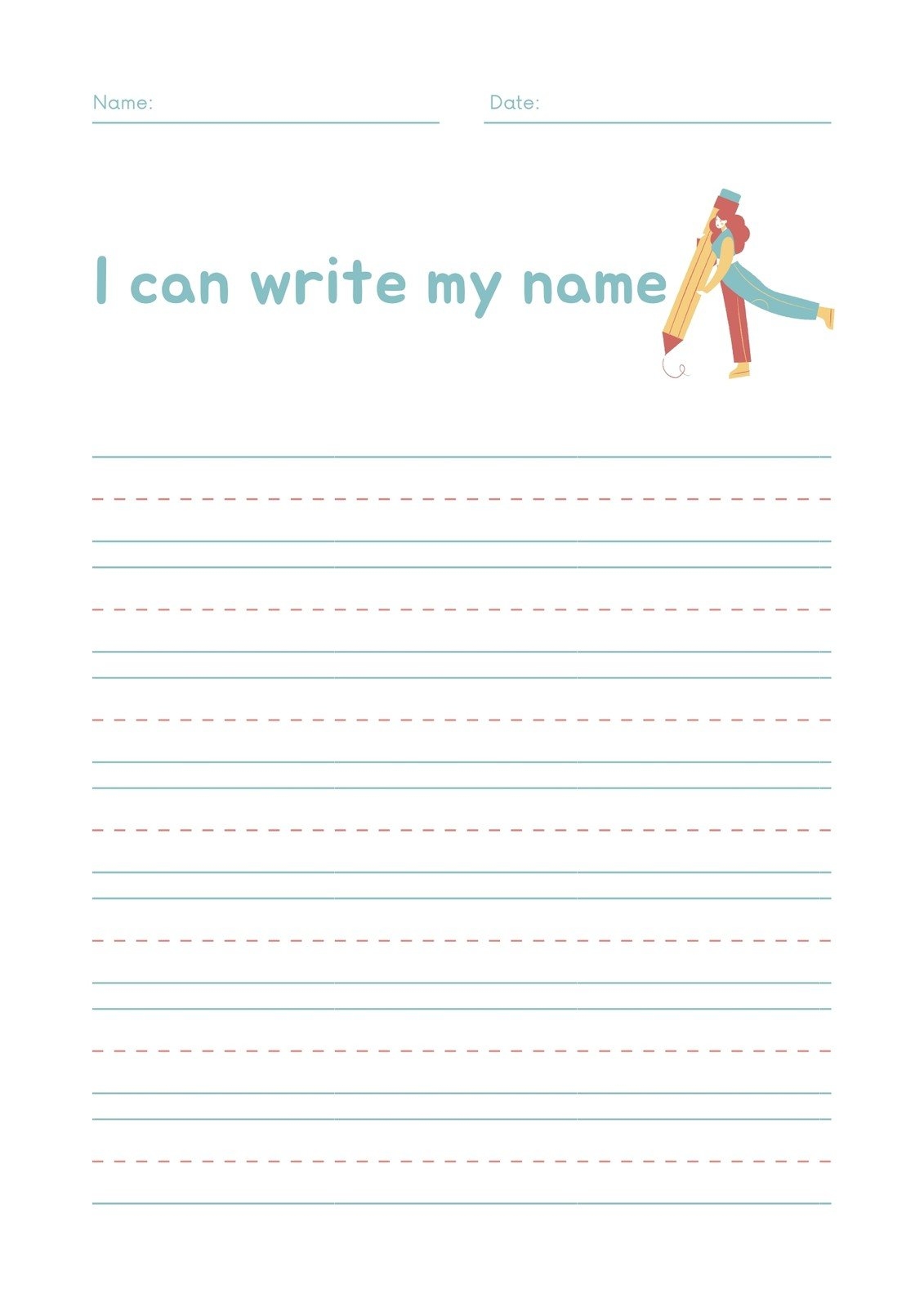 printable handwriting worksheets