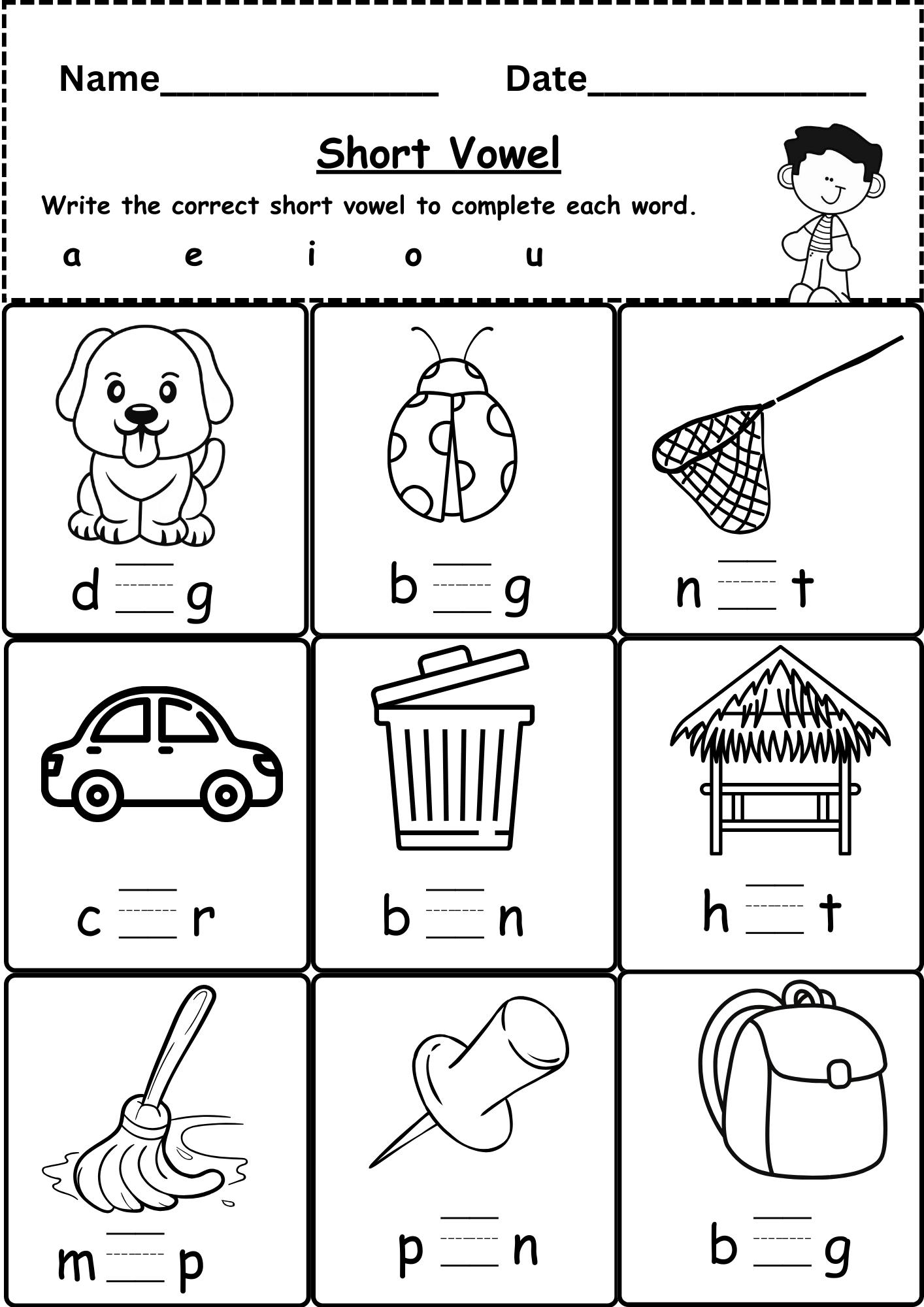 free printable kindergarten worksheets reading