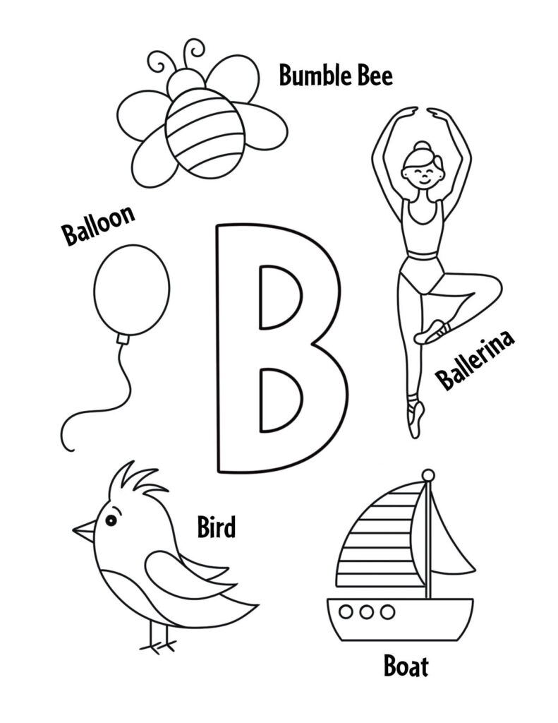 free printable preschool letter worksheets