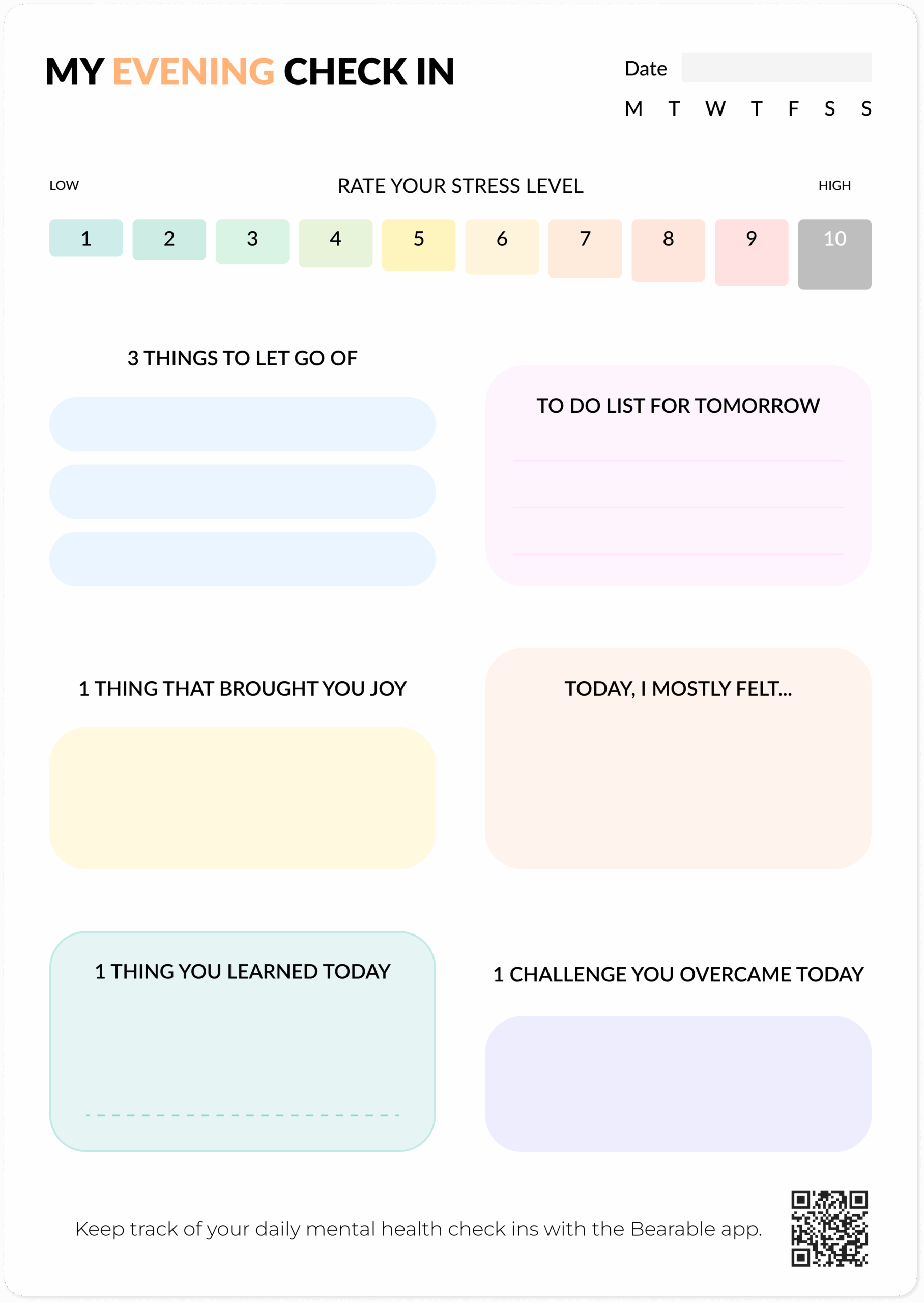 free printable mental health worksheets pdf free printable mental health worksheets pdf