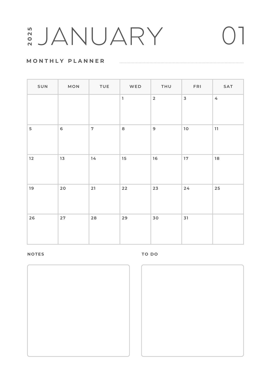 Free Personalized Monthly Planner Templates To Print Canva Free Personalized Monthly Planner Templates To Print Canva